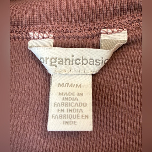 Organic Basics Core Sport Crop Zip Jacket - Picture 3 of 3